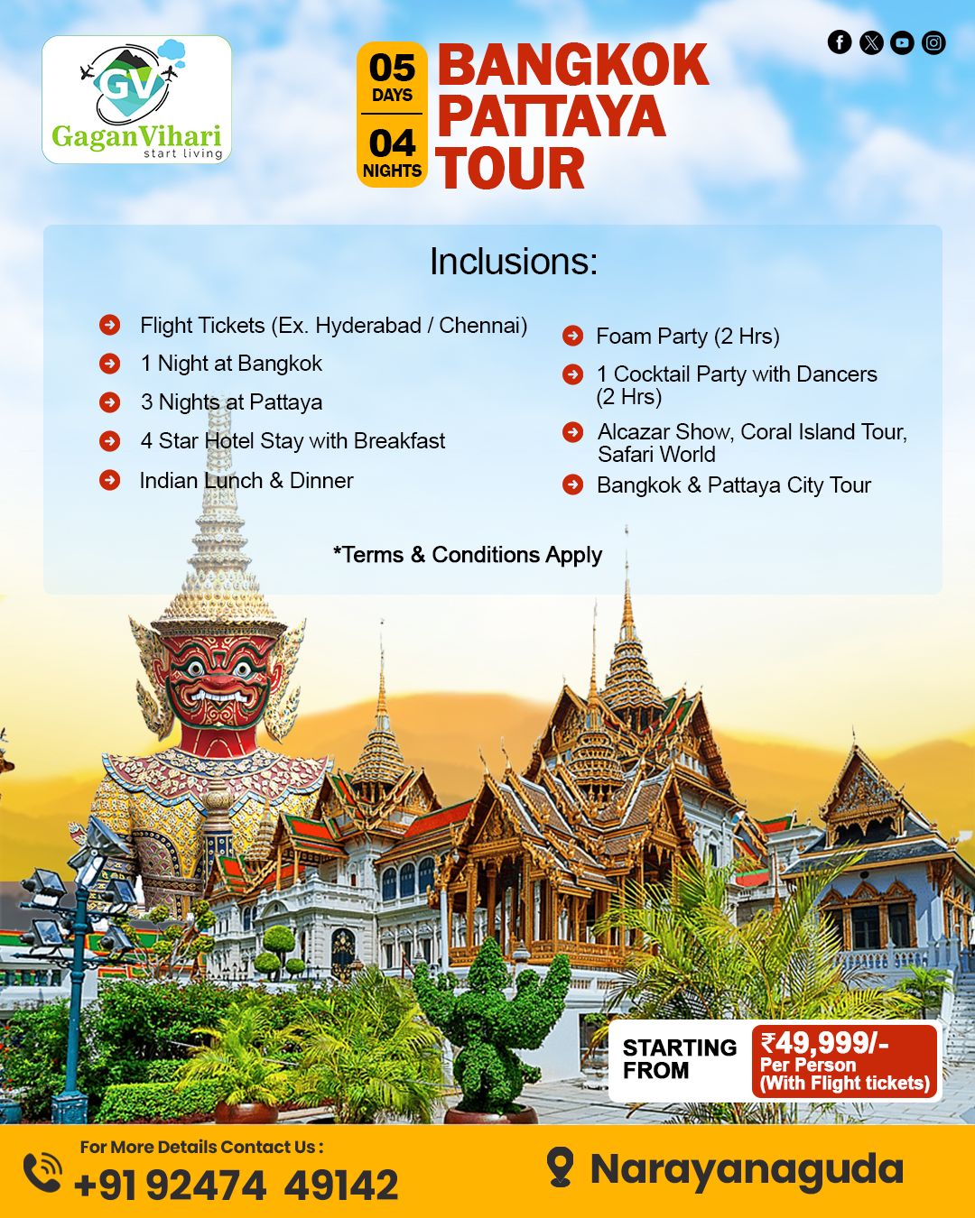 Bangkok–Pattaya Tour 